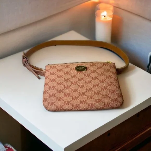 Michael Kors Accessories Michael Kors Pull Chain Belt Bag Logo